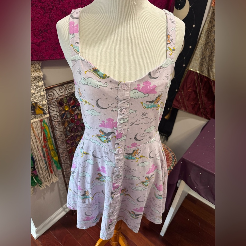Disney Women's Printed Dress Medium - Picture 2 of 5